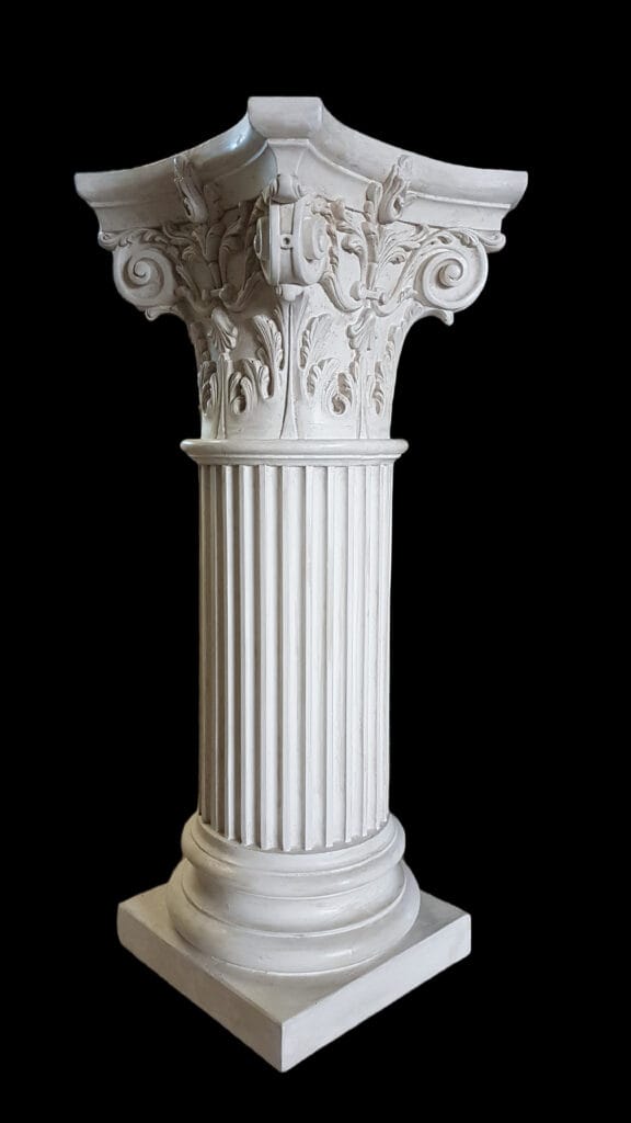 colonna in gesso
